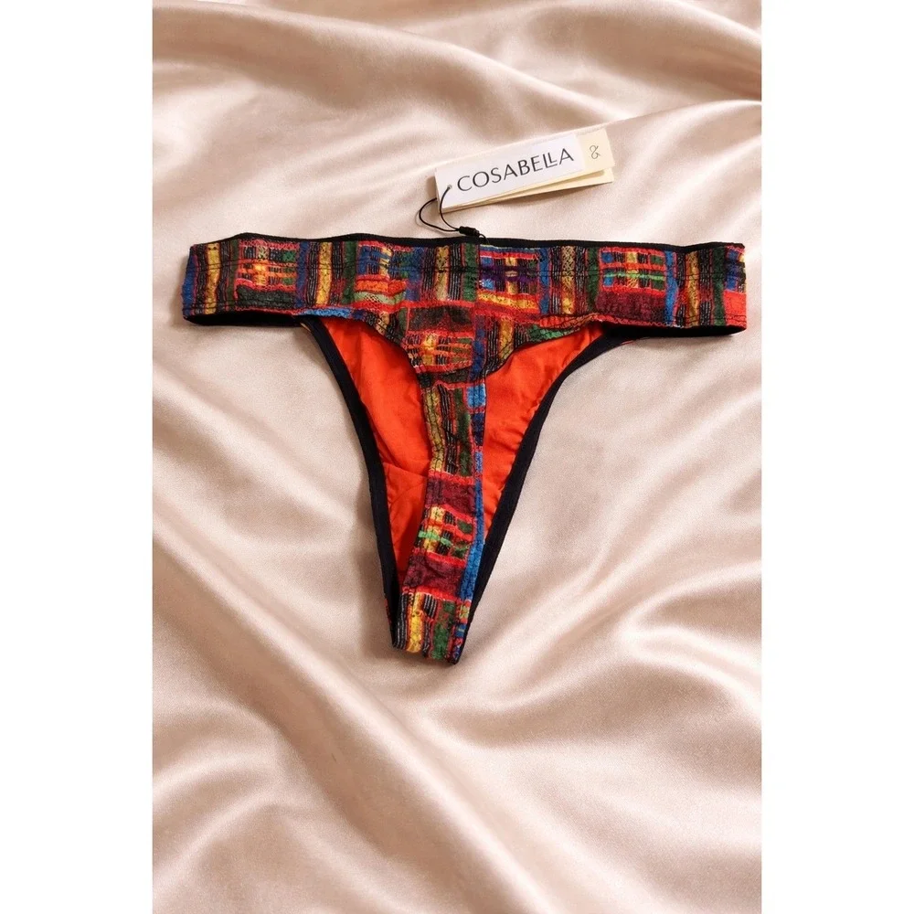 Cosabella Never Say Never Printed Lace G-String Sexy Men's Thong Size XL NEW‎